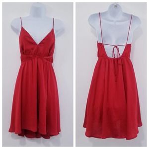 Express Red Cocktail Dress